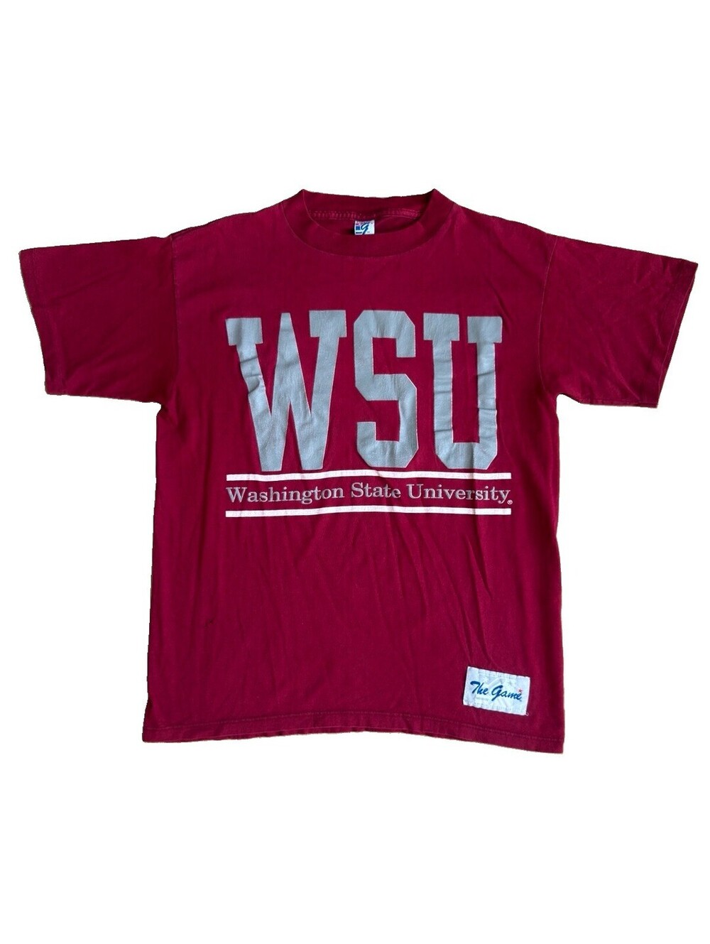 Vintage 90s WSU Washington State University Cougars T Shirt The Game USA Medium